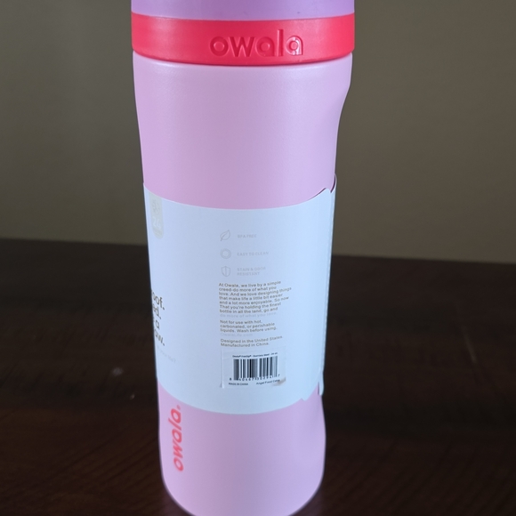 owala Other - Owala Pink Insulated Travel Bottle with Secure Lid